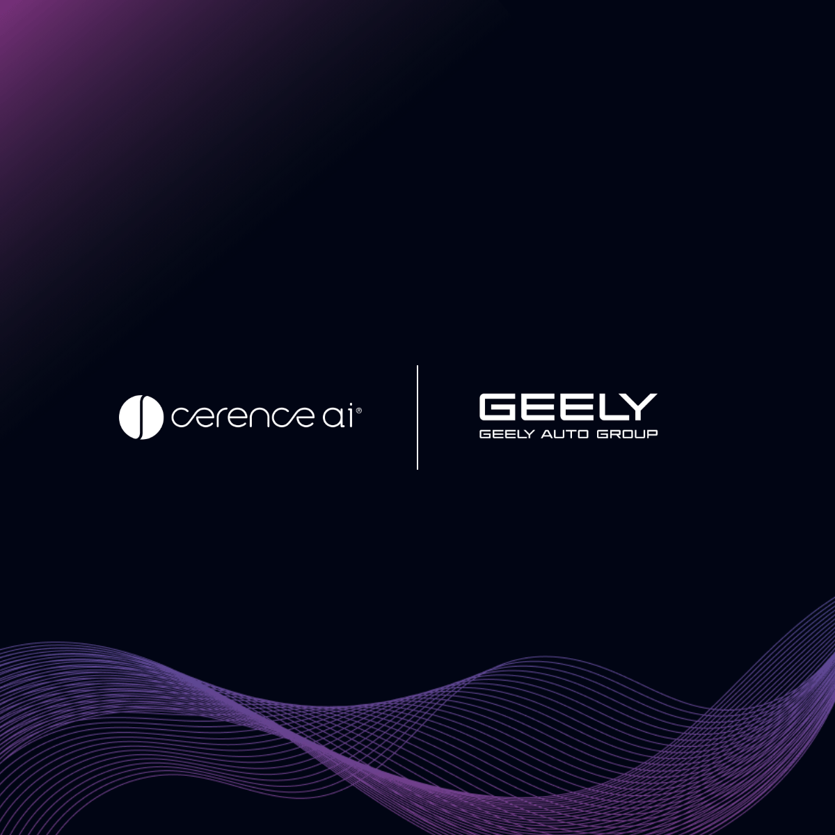 Cerence AI and Geely Advance Human-Machine Interaction Through Robotics Technology Services Partners